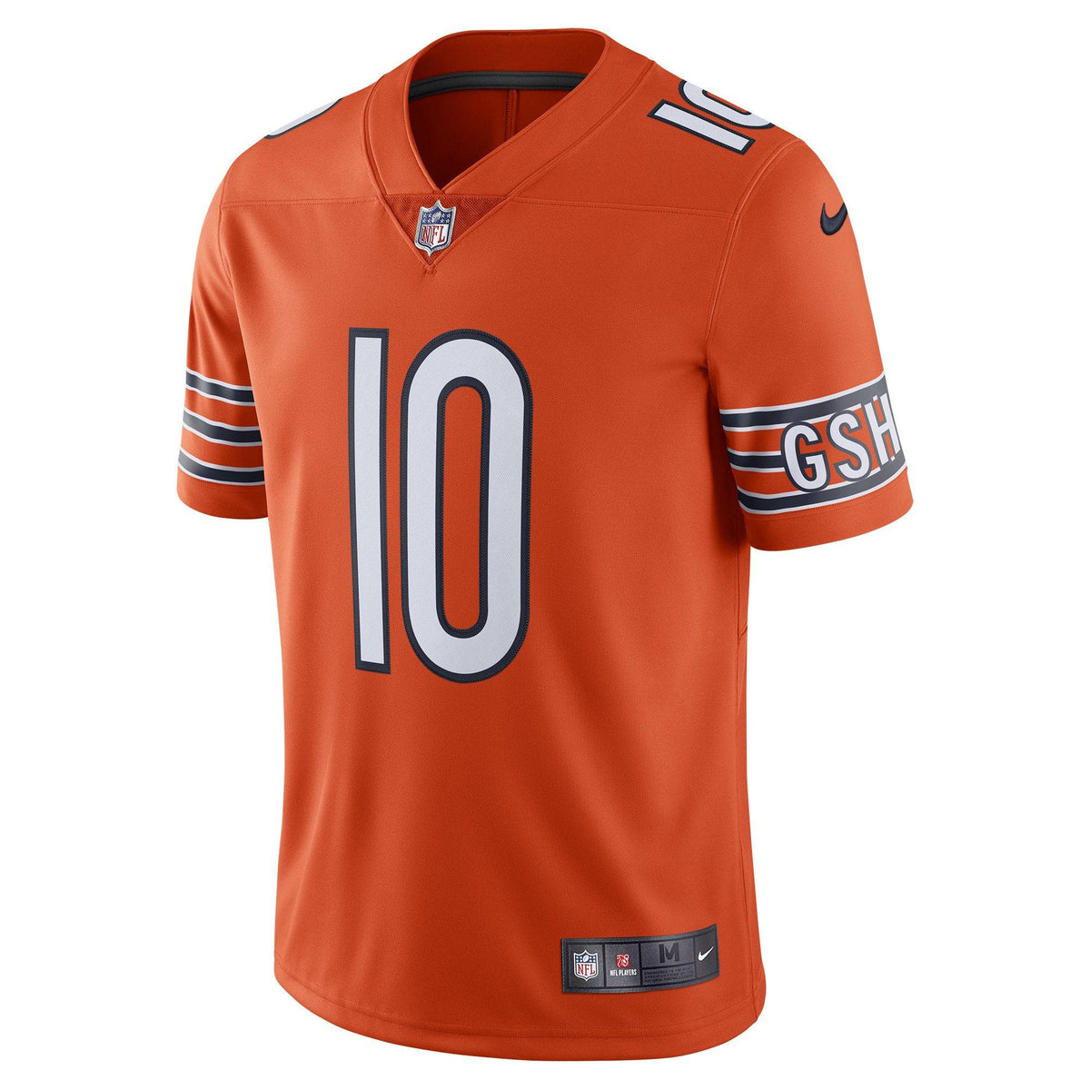 Men's Nike Mitchell Trubisky Orange Chicago Bears Alternate Vapor Untouchable Limited Player Jersey