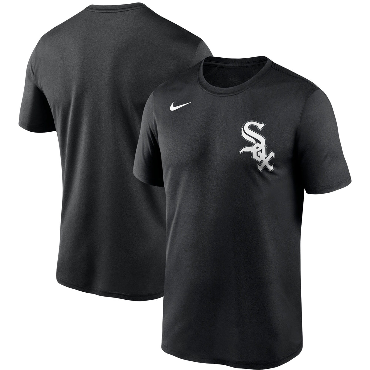 Men's Chicago White Sox Nike Black Wordmark Legend T-Shirt