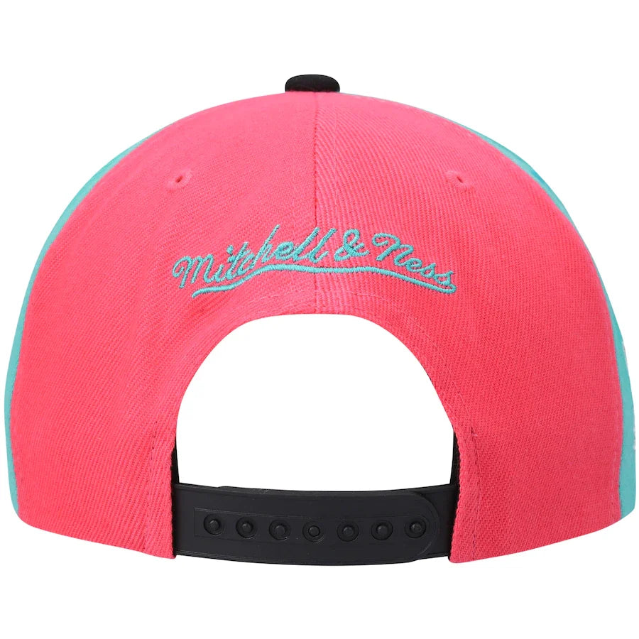 San Antonio Spurs NBA On The Block Mitchell & Ness Snapback Hat