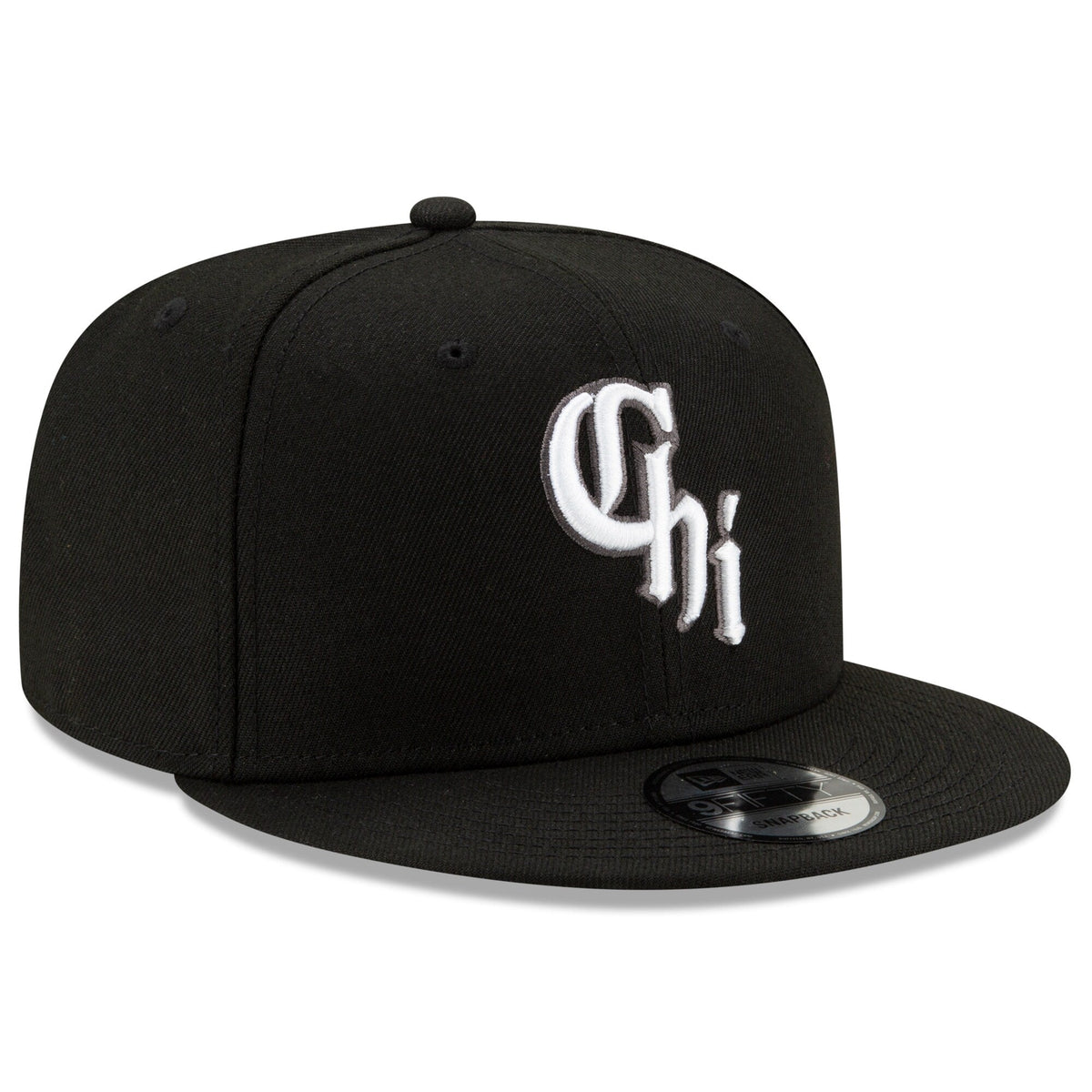 Men's Chicago White Sox New Era Black City Connect 9FIFTY Snapback Adjustable Hat