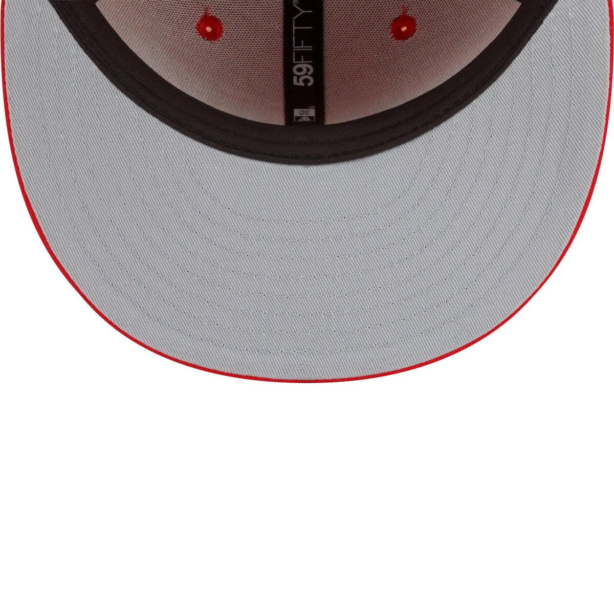 Chicago Bulls New Era 2021/22 City Edition Alternate 59FIFTY Fitted Hat - Red