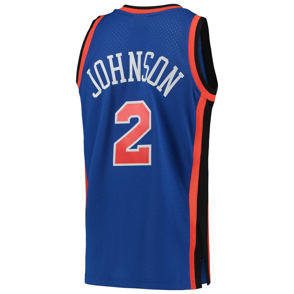 Men's Larry Johnson New York Knicks Mitchell & Ness Hardwood Classics 1998-99 Swingman Jersey - Blue
