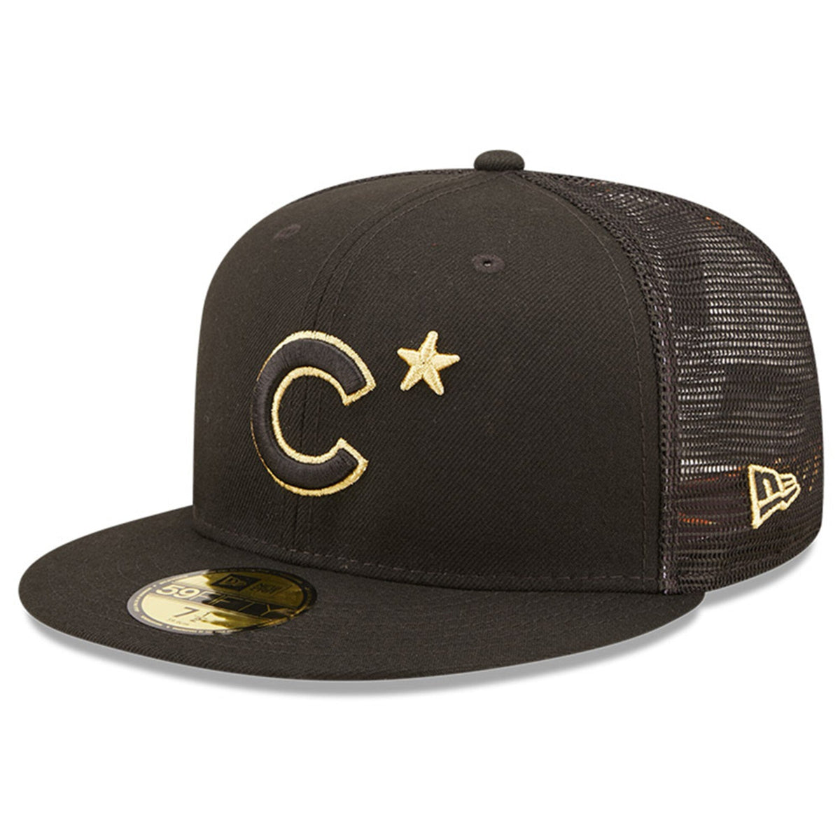 Men's Chicago Cubs New Era Black 2022 MLB All-Star Game On-Field 59FIFTY Fitted Hat