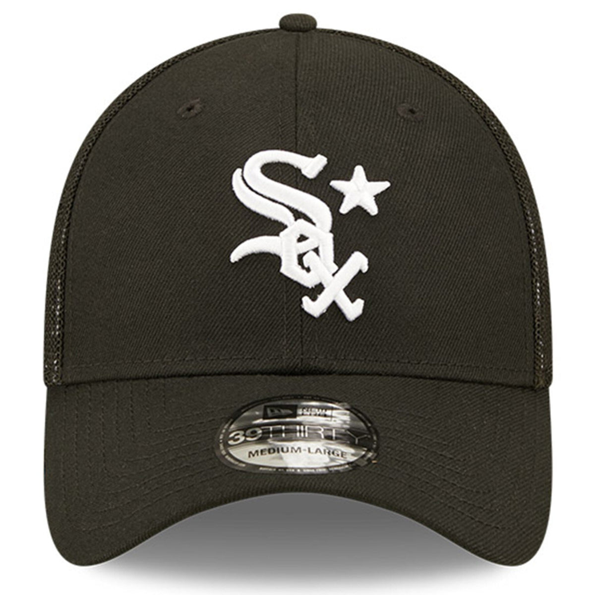 Chicago White Sox New Era 2022 All Star Game Workout Black 39THIRTY Flex Fit Hat
