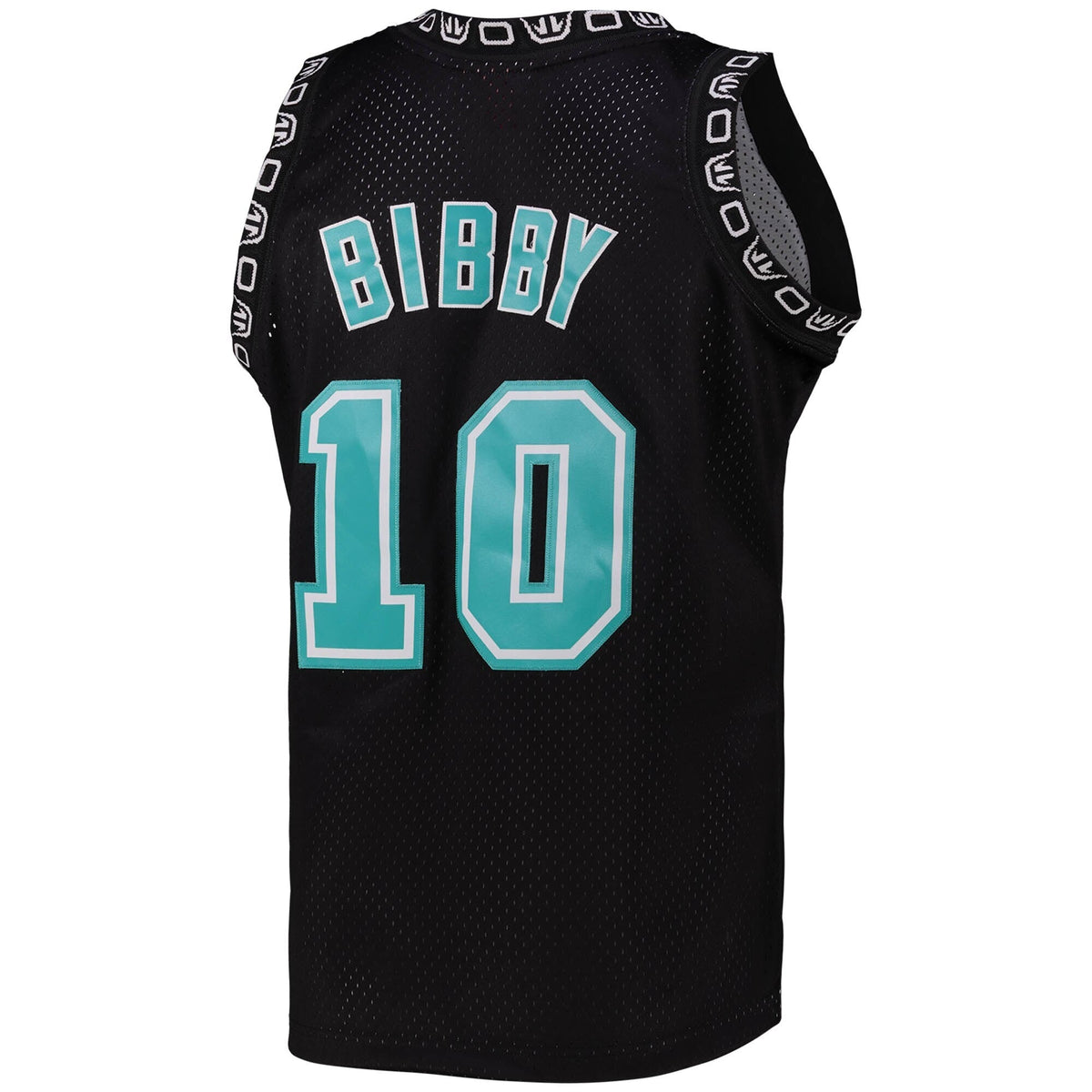 Men's Vancouver Grizzlies Mike Bibby Black Swingman Jersey by Mitchell & Ness