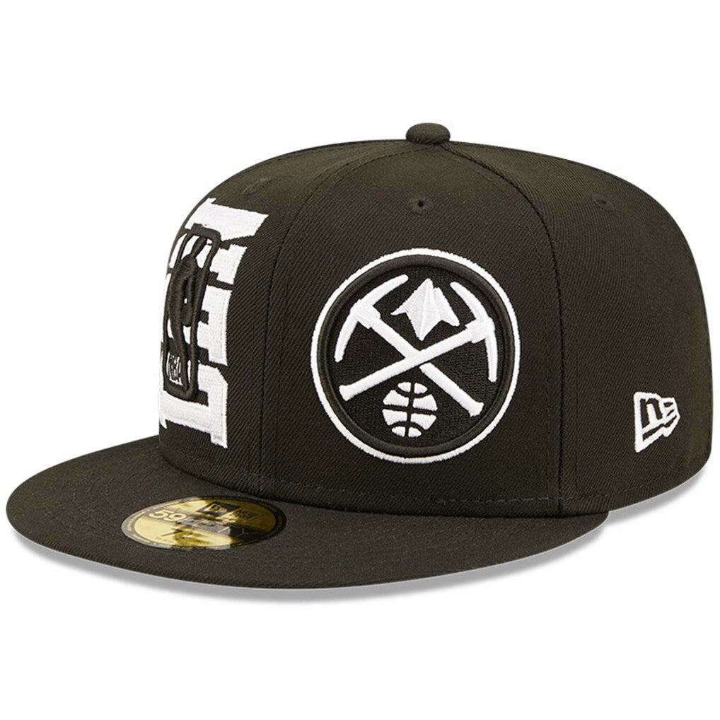 Denver Nuggets New Era Black 2022 NBA Draft 9FIFTY Snapback Hat
