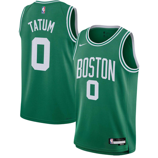 Youth Boston Celtics Jayson Tatum Green Nike Swingman Icon Jersey